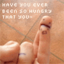 Hungry Finger GIF - Hungry Finger Hungry GIFs