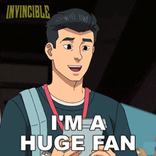 I'M A Huge Fan Mark Grayson GIF - I'M A Huge Fan Mark Grayson Invincible GIFs
