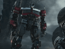 Transformers Optimus Prime GIF - Transformers Optimus Prime Shrug GIFs