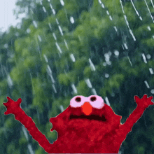 Elmo Rain GIF - Elmo Rain Elmo Meme GIFs
