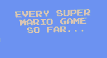 Mario Every Super Mario Game GIF - Mario Every Super Mario Game Youtube GIFs