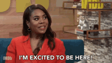 Excited Dance Excited To Be Here GIF - Excited Dance Excited To Be Here Regina Hall GIFs