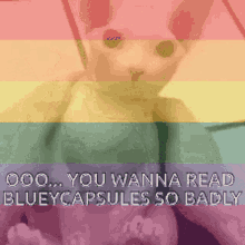 You Wanna Read Blueycapsules Blueycalsules GIF