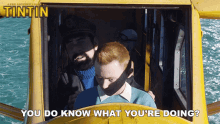 You Do Know What Youre Doing The Adventures Of Tintin GIF - You Do Know What Youre Doing The Adventures Of Tintin You Knew It GIFs