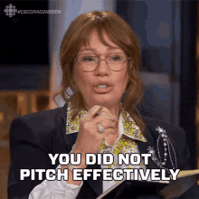 You Did Not Pitch Effectively Arlene Dickinson GIF - You Did Not Pitch Effectively Arlene Dickinson Dragons Den GIFs