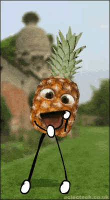 Pineapple Dancing GIF