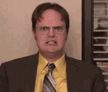 Rainn Wilson Dwight Schrute GIF - Rainn Wilson Dwight Schrute Noo GIFs