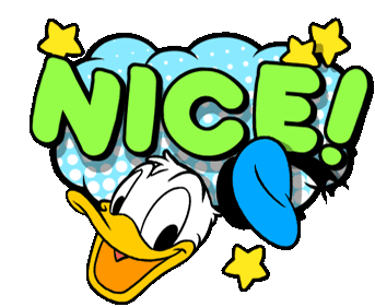 Disney Nice Sticker - Disney Nice Smile Stickers