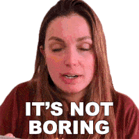 Its Not Boring Emily Brewster Sticker - Its Not Boring Emily Brewster Food Box Hq Stickers