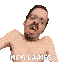 Hey Ladies Ricky Berwick Sticker - Hey Ladies Ricky Berwick Therickyberwick Stickers