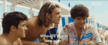 Who Are You In Love With Matteo Oscar Giuggioli GIF - Who Are You In Love With Matteo Oscar Giuggioli Tommy GIFs