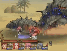 Tales Of Symphonia Sand Worm GIF - Tales Of Symphonia Tales Of Sand Worm GIFs