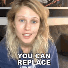 You Can Replace All Of Those Things Rose Reynolds GIF - You Can Replace All Of Those Things Rose Reynolds Cameo GIFs