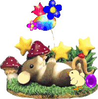 Bunny Mushrooms Sticker - Bunny Mushrooms Easter Stickers
