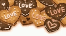 Love Hearts GIF - Love Hearts Biscuits GIFs