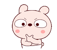 a cartoon rabbit with a surprised expression on his face