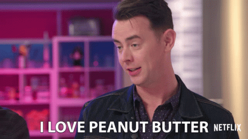 I Love Peanut Butter Love It GIF - I Love Peanut Butter Love It My Favorite GIFs