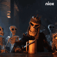 Get Me Another Drink General Of The Undead GIF - Get Me Another Drink General Of The Undead The Barbarian And The Troll GIFs