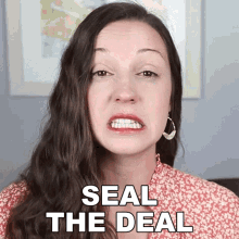 Seal The Deal Vanessa Joy GIF - Seal The Deal Vanessa Joy Speak English With Vanessa GIFs