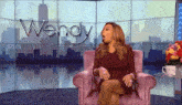 Wendy Williams Going Around To The Back Of The Chair Shocked The Wendy Williams Show GIF