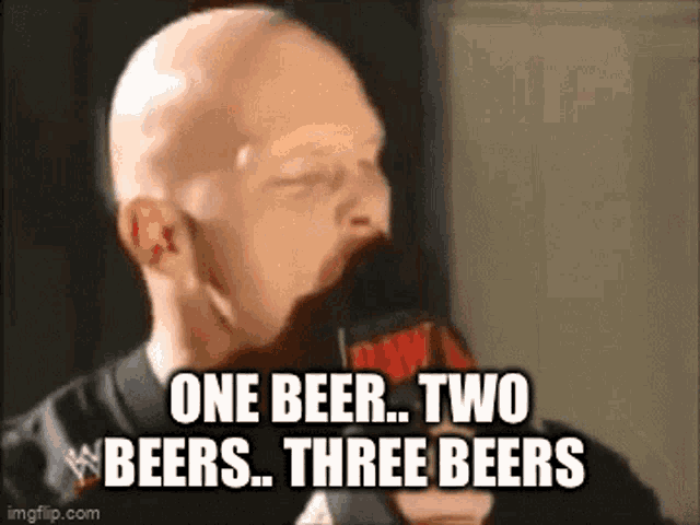 Stone Cold One Beer GIF - Stone Cold One Beer Beers GIFs