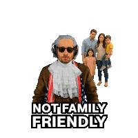 Benjammins Bad Words Sticker