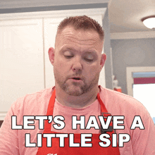 Let'S Have A Little Sip Matthew Hussey GIF - Let'S Have A Little Sip Matthew Hussey The Hungry Hussey GIFs