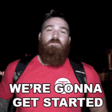 Were Gonna Get Started Jake The Viking GIF