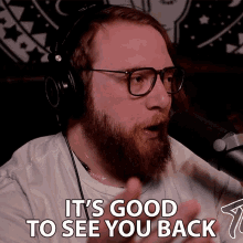 Its Good To See You Back Tiger Writer GIF - Its Good To See You Back Tiger Writer Nice To See You GIFs