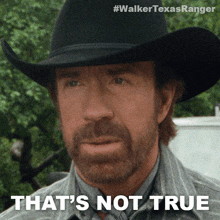 Thats Not True Cordell Walker GIF - Thats Not True Cordell Walker Walker Texas Ranger GIFs