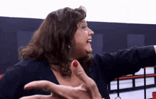 Abby Lee Abby Lee Yelling GIF - Abby Lee Abby Lee Yelling Get Out Go GIFs