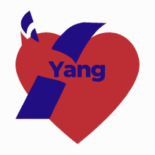 Yang Gang Love Heart GIF - Yang Gang Love Yang Gang Heart GIFs
