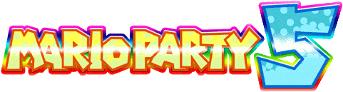 Mario Party 5 Early Logo Sticker - Mario Party 5 Mario Party Early Logo Stickers
