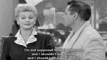 I Love Lucy Im Not Supposed To Let It Bother Me GIF - I Love Lucy Im Not Supposed To Let It Bother Me Smile GIFs