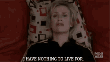 I Have Nothing To Live For GIF - Fml Sue Sylvester Glee GIFs