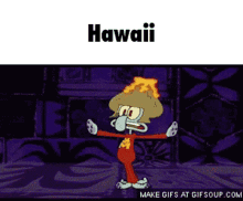 Hawaii Hawaii Meme GIF - Hawaii Hawaii Meme Squidward GIFs
