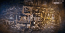 a blurred image with the words " the undertaker "