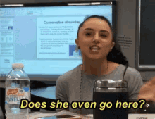 Tayla Does She Even Go Here GIF - Tayla Does She Even Go Here Sassy GIFs