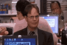 Dwight The Office GIF - Dwight The Office Shh GIFs