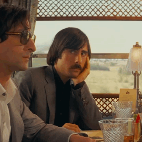 The Darjeeling Limited by Wes Anderson.
