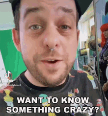 Want To Know Something Crazy Doodybeard GIF - Want To Know Something Crazy Doodybeard Want To Know Something Weird GIFs