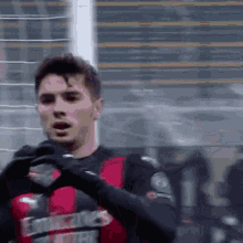 Brahim Diaz Hauge GIF - Brahim Diaz Hauge Brahim Diaz And Hauge GIFs