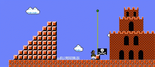 Raise Pirate Flag GIF - Raise Pirate Flag Mario - Discover & Share GIFs