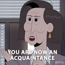 You Are Now An Acquaintance Carol & The End Of The World GIF