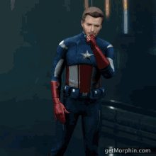 Captain America Chris Evans GIF - Captain America Chris Evans Youre Breathtaking GIFs