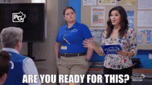 Superstore Amy Sosa GIF - Superstore Amy Sosa Are You Ready For This GIFs