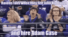 John Harbaugh Adam Gase GIF - John Harbaugh Adam Gase Ravens Fans When GIFs