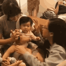 Shanju Feeding Baby GIF