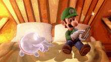 Luigis Mansion Sleep GIF - Luigis Mansion Sleep GIFs