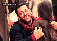 Happy Hug.Gif GIF - Happy Hug Salman Khan Hugging GIFs